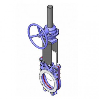 Задвижка шиберная CMO DN1000 PN3  - UB-01-1000-PN3-R-E