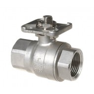 Шаровый кран, 2-ходовой, нерж. сталь, Dn8-50, Pn63 BSP