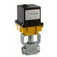 Шаровый кран, 2-ходовой, углерод. сталь, Dn8-50, Pn350-400 BSP/NPT/приварка встык/приварка внахлест с электроприводом 