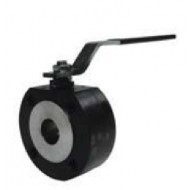 Шаровый кран, 2-ходовой,фланцевый, тип WAFER, углерод. сталь, Dn15-150, Pn16-40