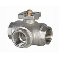 Шаровый кран, 3-ходовой, L-/Т-порт, латунь, Dn8-50, Pn25-40